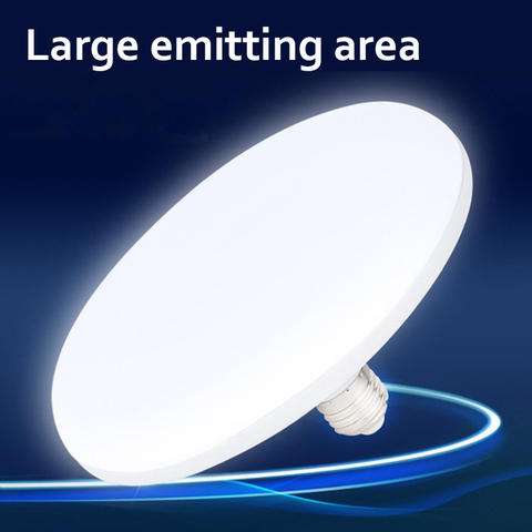 LED Bulb E27 220V Energy Saving Lamp SMD5730 20W 40W 50W 60W Cold White UFO Lampadas Led Lights for Home Bombillas Led Vintage ► Photo 1/6