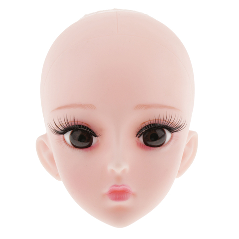 1/3 Doll Making Repair Supplies Body Parts Head Female Doll Head Mold Sculpt for 1/3 BJD Doll Body Parts Making DIY Accessories ► Photo 1/6