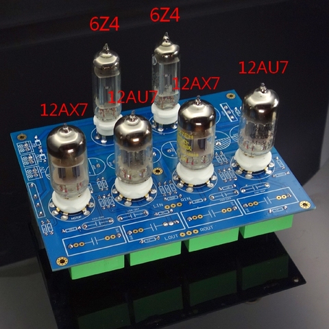 WEILIANG AUDIO Hetian Mao’s tube preamplifier board refer to Marantz 7 circuit ► Photo 1/4