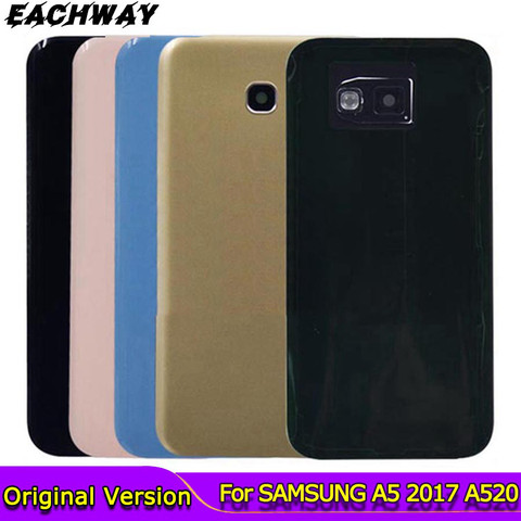 For SAMSUNG Galaxy A5 2017 A520F SM-A520F Back Battery Door Housing Cover Rear Case For 5.2