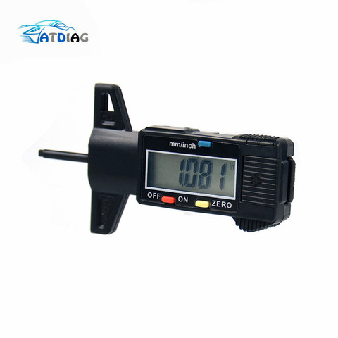 Auto Car Digital Tire Tread Depth Gauge Measurer Tool Caliper LCD Display Tread Checker Tire Tester For Cars ► Photo 1/6