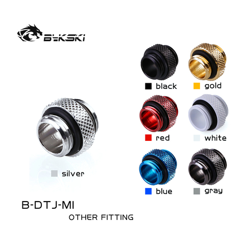 Bykski B-DTJ-MI, Mini Double Male G1/4 Thread Fitting Dual Male External Connector 4.5MM PC Water Cooler Accessories ► Photo 1/6