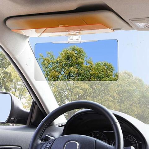 Car Sun Visor Anti-Glares Blockers UV Fold Flip Down HD Clear View Sunshade ► Photo 1/6