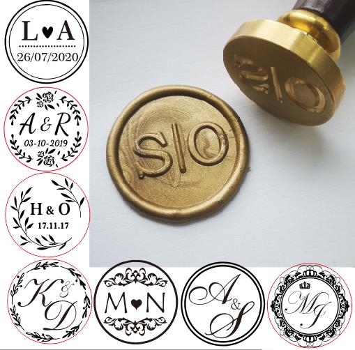 Ornament Classic Name Wedding Wax Stamp Initial Stamp,diy Ancient