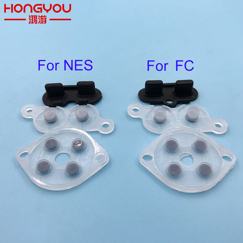 Rubber Replacement Parts For NES FC PC Controller Joy Pad Silicon Conduct Rubber Button ► Photo 1/6