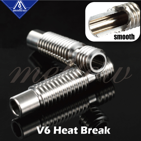 Mellow V5&V6 All Metal Heat Break For E3D V6 HOTEND Vocano Heater Block 2.85/3.0MM Filament Titan Aero 3D Printer Accessories ► Photo 1/6