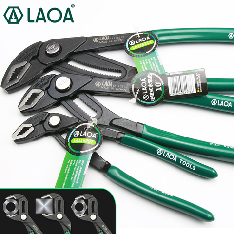 LAOA Fast Water Pump Pliers Pipe Wrench Plumbing Combination Pliers Universal Wrench Grip Pipe Wrench Plumber ► Photo 1/6