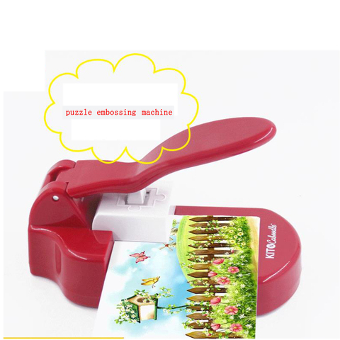 DIY puzzle Cutting Embossing Machine puzzle maker craft punch diy tools  handy puncher - Price history & Review, AliExpress Seller - China Tools'  Store