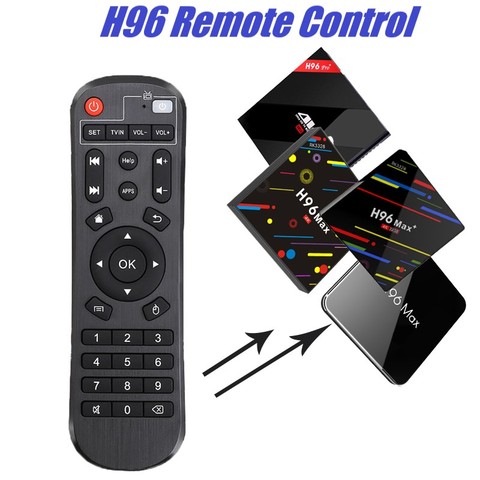 H96 Remote Control for Android TV box H96/H96 PRO/H96 PRO +/H96 MAX PLUS/H96 MAX H2/H96 MAX X2/X96/X96 MINI/Hk1 max cool/ .etc ► Photo 1/6