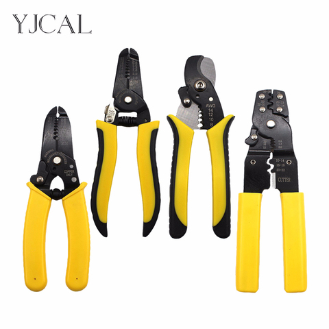 Wire Stripper Multifunctional Crimping Pliers Tool Multi Functional Snap Ring Terminals Stripping Crimpper Cable Cutting Tools ► Photo 1/6
