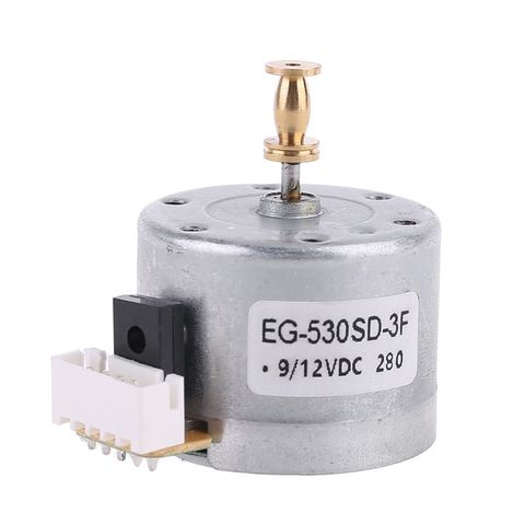 EG530SD-3F DC5-12V 3-Speed 33/45/78 RPM Metal Turntables Motor for Record Player ► Photo 1/5