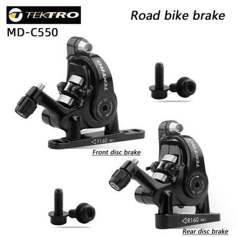 TEKTRO MD-C550 Road Bike Dual Piston Cable Caliper Front/Rear Aluminum Alloy Mechanical Disc Double Brakes Bicycle Parts ► Photo 1/6