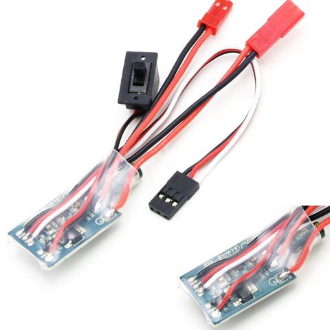 RC Car Brake 30A Brushed ESC Two Way Motor Speed Controller For 1/16 1/18 1/24 Car Boat Tank ► Photo 1/6