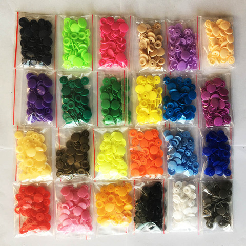 20/50/100/150Sets Plastic Snaps Button Fasteners KAM T5 Bag Folder Dark Buckle Button Resin Garment Accessories For Baby Clothes ► Photo 1/6