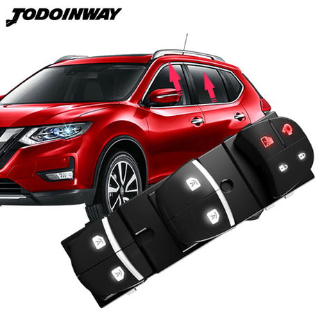 Intelligent Electric Power Window Lift Control Switch Power Window Button accessories For Nissan X-Trail 2022 QASHQAI TIIDA 2016 ► Photo 1/4