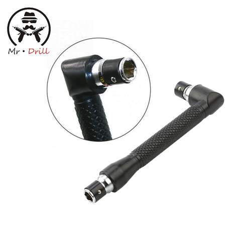 90 degree 6.35mm 1/4 L-Handle Grip Stainless Steel Twin Angle Head Wrench Screwdriver Driver Tool ► Photo 1/6