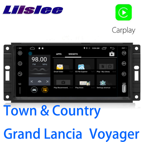 LiisLee Car Multimedia GPS Audio Radio Stereo For Chrysler Town & Country Grand Lancia Voyager Original Style Navigation NAVI ► Photo 1/6