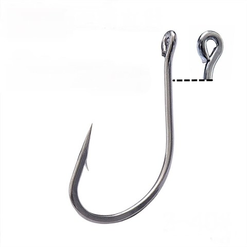 50pcs Baitholder Fishhook Size 2#-17# Carp Fishing Hooks Jig Big Barbed Hook High carbon steel Fishing Hook Tackle Box ► Photo 1/6