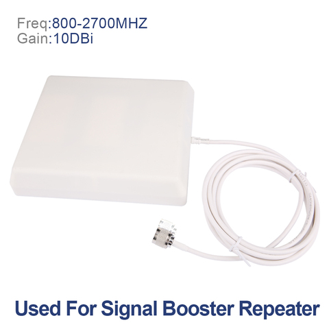 800~2700MHz 10dBi Indoor Panel Antenna Dual Band Antena Externa 2g 3g 4g Modem Antenna Gsm Antenna Lte For Modem Repetidor ► Photo 1/5