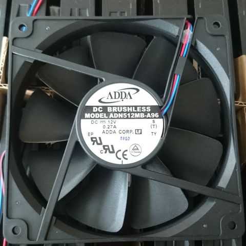 New 135mm fan ADDA 13525 adn512mb-a96 135 * 135 * 25MM 12V 0.27A double ball cooling fan ► Photo 1/4