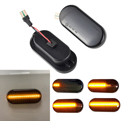 Side Marker Led Dynamic Turn Signal Light Flasher Indicator Blinker For Ford C-Max Fiesta Focus MK2 Fusion Galaxy For VW Polo ► Photo 1/6