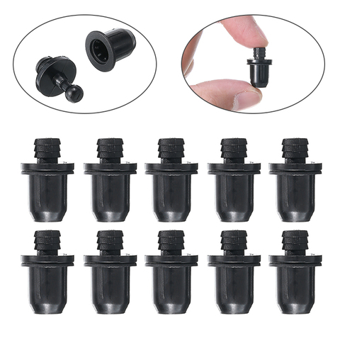 Mayitr 10 Pairs Speaker Grill Pegs Ball & Socket Fastener Plastic Screw Part Kit for Speaker Accessories ► Photo 1/6