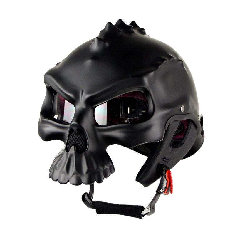 Masei 14 Color Skull Motorcycle Helmet Capacete Casco Novelty Retro Motorbike 