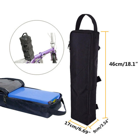 Electric Bike Case Bag Storage Protector Bicycle Li-ion Battery Scooter Bicycle Accessories Bike Bag for MTB Road Bike 46x17x9cm ► Photo 1/4