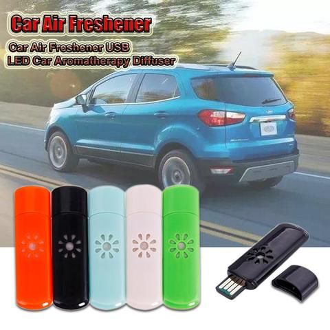 Multi Colors Mini USB LED Car Air Humidifier Freshener Aromatherapy Diffuser Auto Decoration Mini Aroma Essential Oil Humidifier ► Photo 1/1