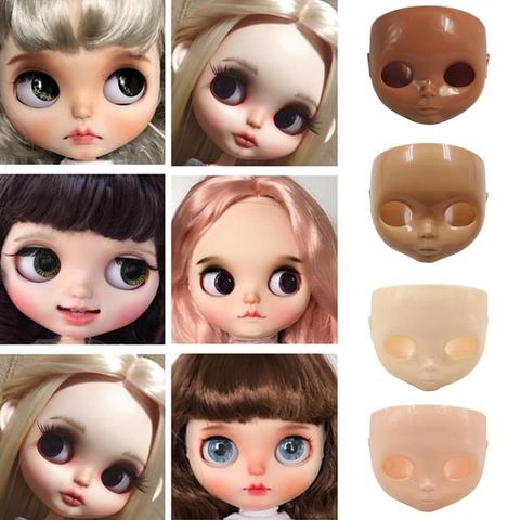 Besegad 1:6 Fashion Doll Faceplate + Backplate Head + Screws for Blyth Doll DIY Changing Face Accessories ► Photo 1/6