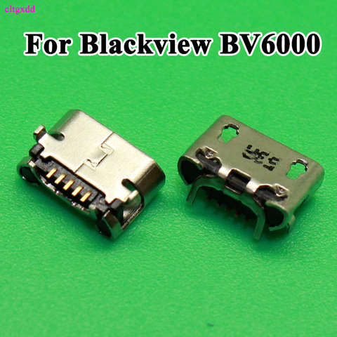 1-10pcs for Blackview micro usb connector jack for blackview bv6000 bv6000s bv5000 5pin USB Board Charge Port socket ► Photo 1/2