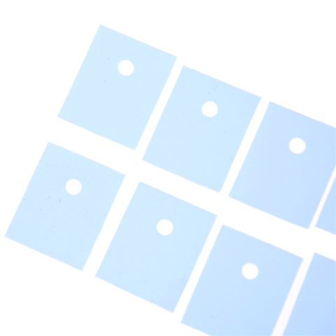 50 Pcs/lot High Quality TO-3P Transistor Insulation Pad Sheet Silicone Insulator 26mmx20mmx0.3mm ► Photo 1/6