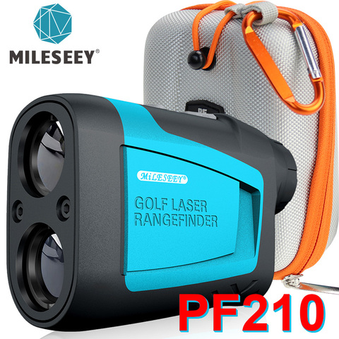 Mileseey PF210 600M Golf Laser Rangefinder  미니 휴대용 레이저 거리 측정 망원경포켓 레이저 거리측정기골프 거리 측정을 위한 맞춤형 디자인골프 탄도 보상 모델 깃대 잠금 기능 속도 측정 모드 ► Photo 1/6