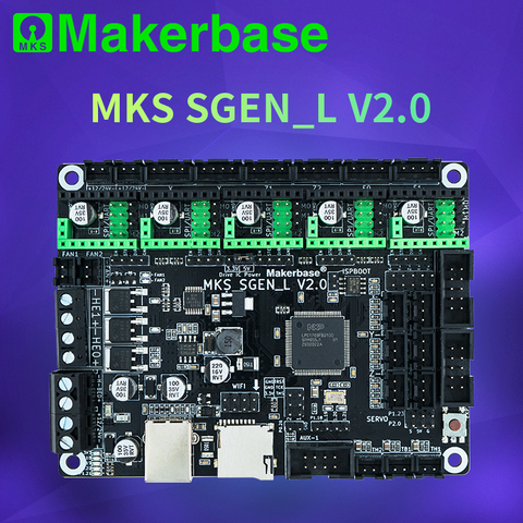 Makerbase MKS SGen_L V2.0 3D Printer Parts 32Bit Control Board 120MHZ MCU TMC2208 TMC2209 TMC2225 uart mode ► Photo 1/6