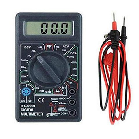 DT830B Multifunctional LCD Display Compact Digital Multimeter Electric Ammeter Voltmeter Resistance Capacitance Tester ► Photo 1/6