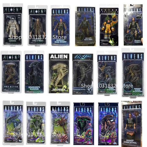 Alien Figure Dog Alien Ellen Ripley Weylano yutani Sergeant Bishop Colonel Amanda Mantis Xenomorph Private GorillaAction Figure ► Photo 1/6