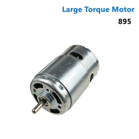895 DC Motor/Motor Bracket 12V 24V 3000-18000RPM Motor Large Torque Gear Motor double bearing For Engraving Machine Lathe Tool ► Photo 1/1