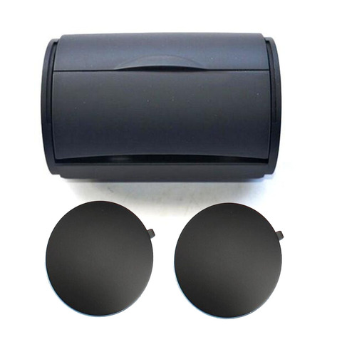 1set Black Rear Ash Tray Bin Ashtray with Side Caps for VW JETTA MK4 BORA GOLF GTI MK4 4 IV 1998 1999 2000 2001 2002 2003 2004 ► Photo 1/4