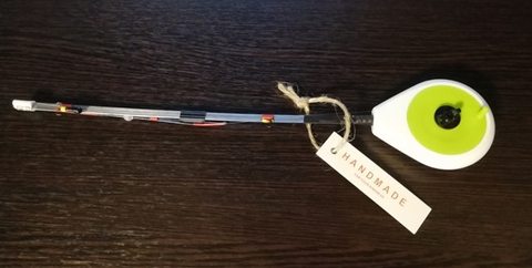 Winter miracle fishing rod folk steam engine hand-made ► Photo 1/4