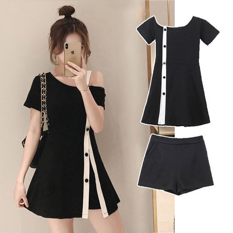 2022 spring summer autumn new woman Lady fashion casual sexy women Dress female party two piece dress Vq85 ► Photo 1/6