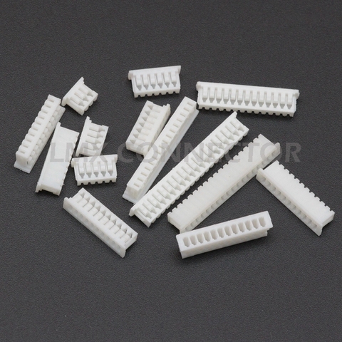 50PCS MICRO JST Connector 1.25MM Pitch 2P/3P/4P/5P/6P/7P/8P/9P/10P/11P/12P Housing ► Photo 1/4