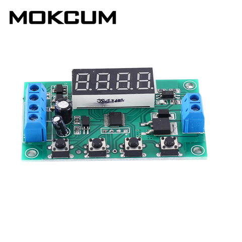 DC 5V 12V 24V Trigger Counter Module MOS Delay Circuit Switch Timer 32-Function ► Photo 1/6