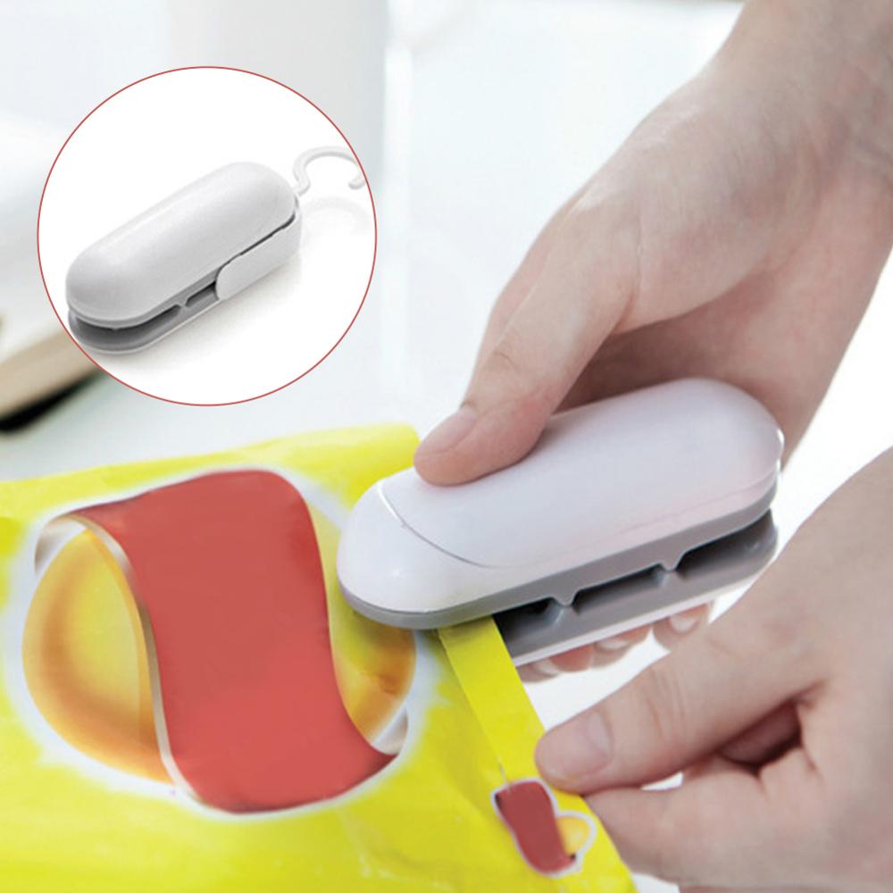 Kitchen Accessories Tools Mini Portable Food Clip Heat Sealing Machine Sealer