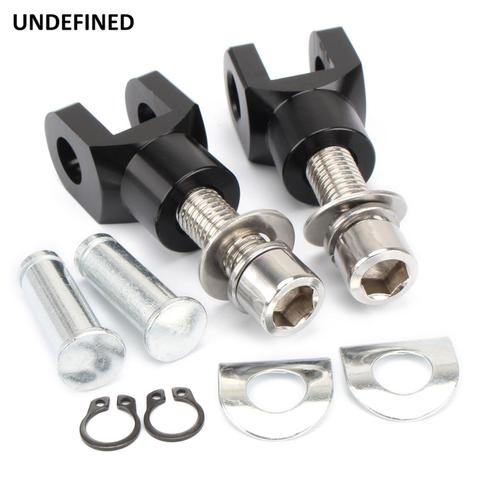 Motorcycle Chrome Foot Peg Clevis Set For Harley Honda Yamaha Suzuki Universal Footpeg Footrest Clevis Mount w/ Hardware 29mm ► Photo 1/6