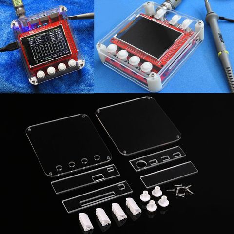 DSO138mini Digital Oscilloscope Kit DIY Learning Pocket-size DSO138 Upgrade+Acrylic Protection Case ► Photo 1/6