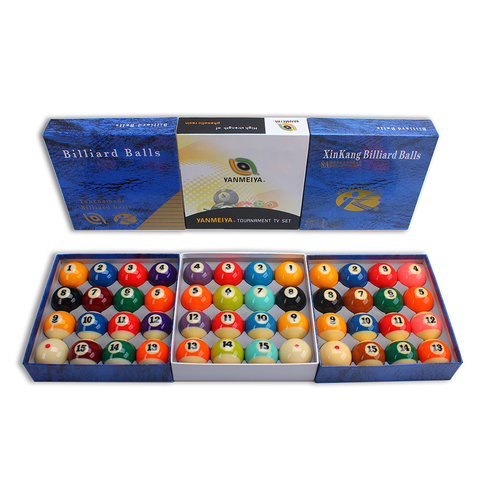 Billiard Pool Ball Tournament Quality Full Size Number Ball Set 16 Balls 2-1/4