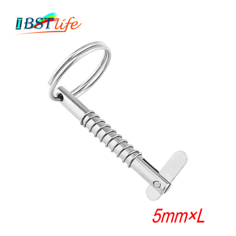 5mm BSET MATEL Marine Grade 316 Stainless Steel Quick Release Pin for Boat Bimini Top Deck Hinge Marine hardware Boat ► Photo 1/6