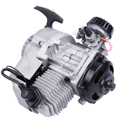 Samger 49CC Engine 2 Stroke Mini Motor Start Engine For Motorcycle Dirt Bike Pocket Bike ATV ► Photo 1/6