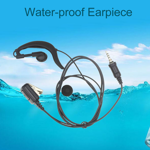 VHF Marine Radio Earpiece IP67 Waterproof Walkie Talkie RS-35M IC-H25 earphone LCD Display 5W Float Handheld Two Way Ham Radio ► Photo 1/5