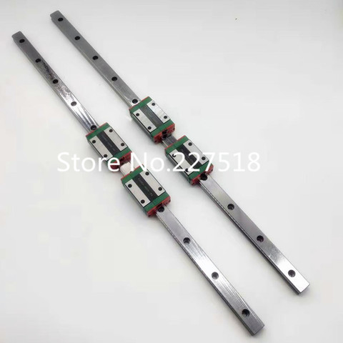 2pcs linear rail guides EGH20 EGH20CA 350/550/1000/1500mm + 4pcs Slide Block Carriages EGH20CA/flang EGW20CV cnc components ► Photo 1/5